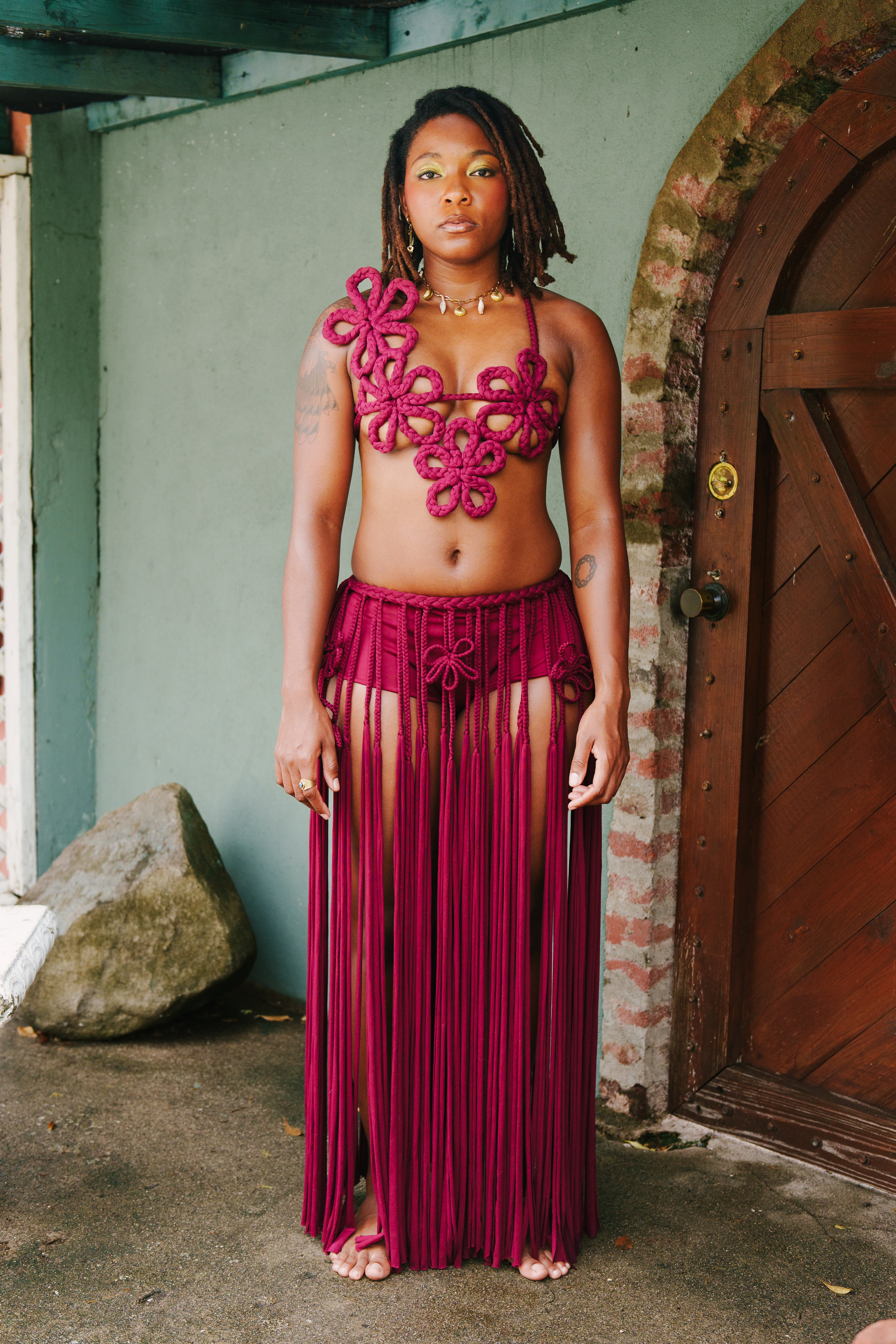 Hibiscus Chestplate Top